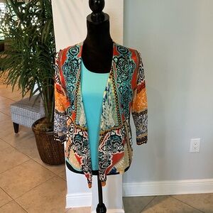 Chicos colorful sweater size 1 (8-10)